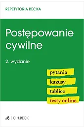 Postępowanie cywilne. Pytania. Kazusy. Tablice.