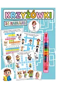 Krzyżówki. 24 Naklejki