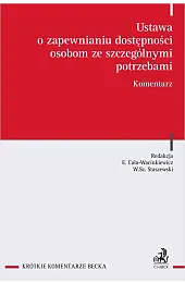 Ustawa o zapewnianiu dostępności osobom ze,zbiorowa Praca