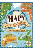 Mapy do kolorowania - z kredkami dookoła świata