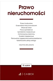 Prawo nieruchomości oraz inne akty prawne