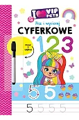 I Love VIP Pets. Pisz i wycieraj. Cyferkowe 123