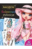 Kolorowe stylizacje. Rainbow High
