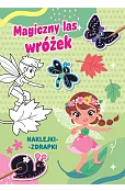 Magiczny las wróżek. Naklejki-zdrapki
