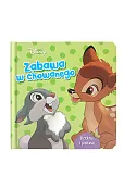 Zabawa w chowanego. Książeczka sensoryczna. Disney Bambi