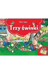 Trzy świnki. Rozkładane książeczkiWolf Tony