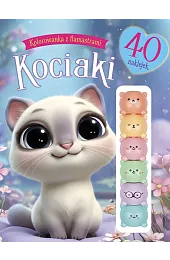 Kolorowanka z flamastrami. Kociakizbiorowa Praca