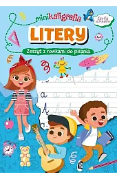Minikaligrafia. Litery. Zeszyt z rowkami do,zbiorowa Praca