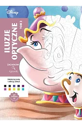Art Therapy. Kolorowanka antystresowa. Disney. Iluzje optyczne. Tom 3. Zagadkowe rysunki