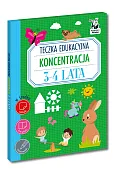 Teczka edukacyjna. Koncentracja. 3-4 lata. Kapitan Nauka