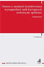 Ustawa o zasadach kształtowania wynagrodzeń osób,Filip Grzegorczyk