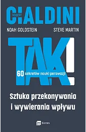 TAK! 60 sekretów nauki perswazji. Sztuka,Robert Cialdini