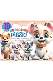 Superblok Pieski. Kolorowanki ze wzorem na,zbiorowa Praca