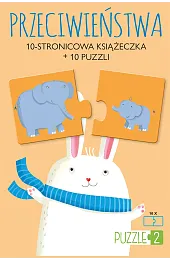 Przeciwieństwa (książeczka + 10 puzzli)zbiorowa Praca