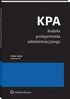 Kodeks postępowania administracyjnego. Przepisy 