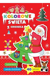 Kolorowe Święta z choinką