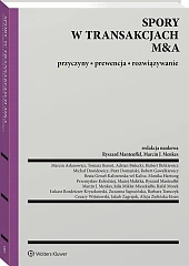 Spory w transakcjach M&A [PRZEDSPRZEDAŻ]