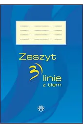 Zeszyt 3 linie z tłemzbiorowa Praca