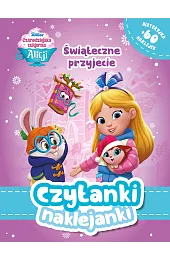 Czytanki naklejanki. Świąteczne przyjęcie. Disney Junior Czarodziejska cukiernia Alicji
