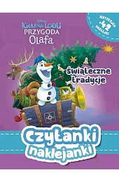Czytanki naklejanki. Świąteczne tradycje. Disney Kraina,zbiorowa Praca