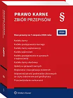 Kodeks karny. Kodeks postępowania karnego. Kodeks, 