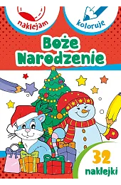 Boże Narodzenie. Naklejam i kolorujęAleksander Małecki