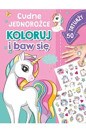 Koloruj i baw się. 50 tatuaży. Cudne jednorożce