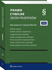 Kodeks cywilny. Kodeks rodzinny i opiekuńczy. Księgi wieczyste i hipoteka. Kodeks postępowania cywilnego. Prawo prywatne międzynarodowe. Prawo o aktach stanu cywilnego. Koszty sądowe w sprawach cywilnych [PRZEDSPRZEDAŻ]
