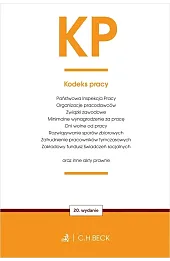 KP. Kodeks pracy oraz ustawy towarzyszące wyd. 20