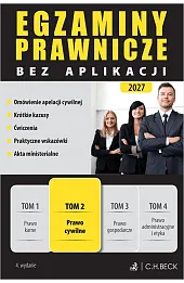 Egzaminy Prawnicze bez aplikacji 2027. Tom 2. Prawo cywilne