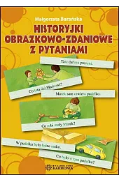 Historyjki obrazkowo-zdaniowe z pytaniami