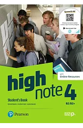 High Note 4. Student’s Book + Benchmark + kod (Digital Resources + Interactive eBook) kod wklejony