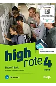 High Note 4. Student’s Book + Benchmark + kod (Digital Resources + Interactive eBook) kod wklejony